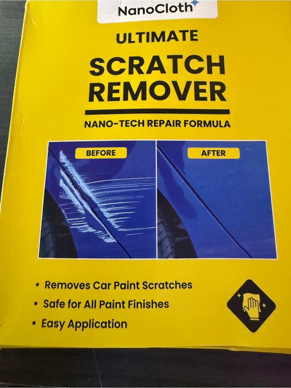 Nano Yellow and Blue Ultimate Scratch Remover